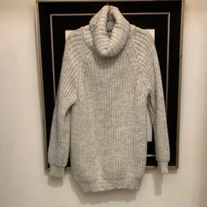 Cozy Gray Turtleneck Sweater